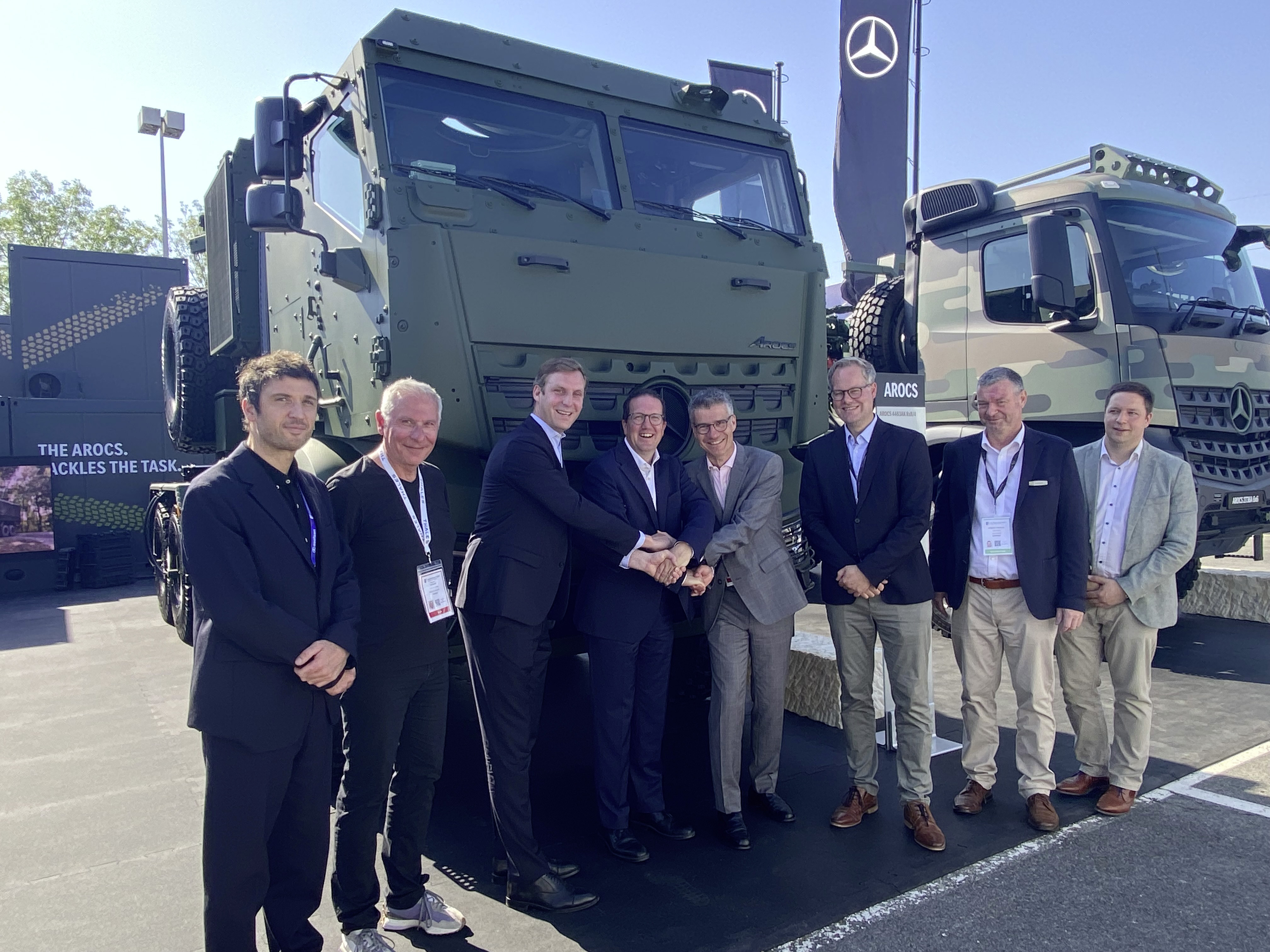 Read more about the article Daimler Truck, Lambert Defence i Soframe łączą siły w belgijskim przetargu na logistyczny sprzęt wojskowy