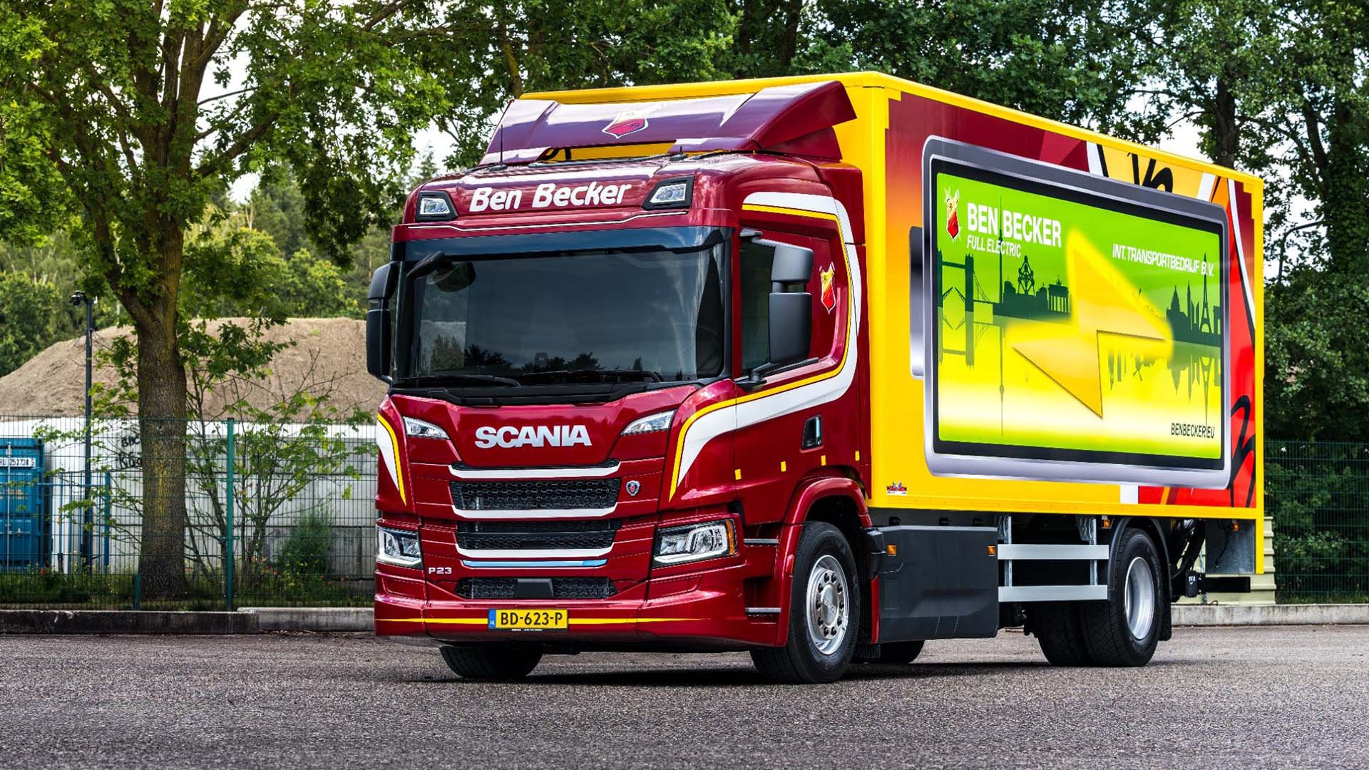 Read more about the article Ben Becker stawia pierwszy krok w kierunku bezemisyjnej dystrybucji z elektryczną Scanią 23P