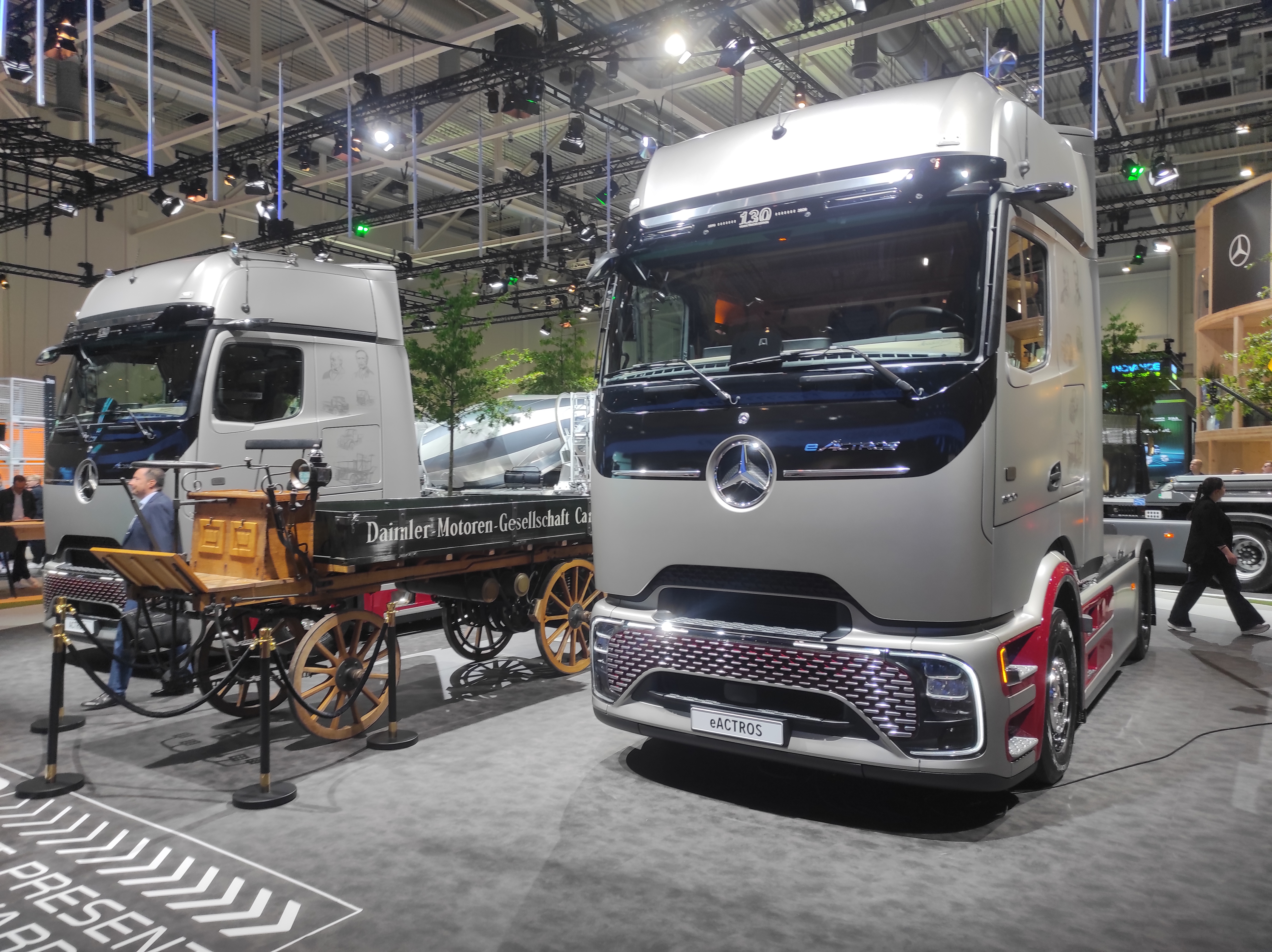 Read more about the article IAA Transportation: 130 lat historii samochodów ciężarowych – Mercedes-Benz Trucks prezentuje edycję jubileuszową